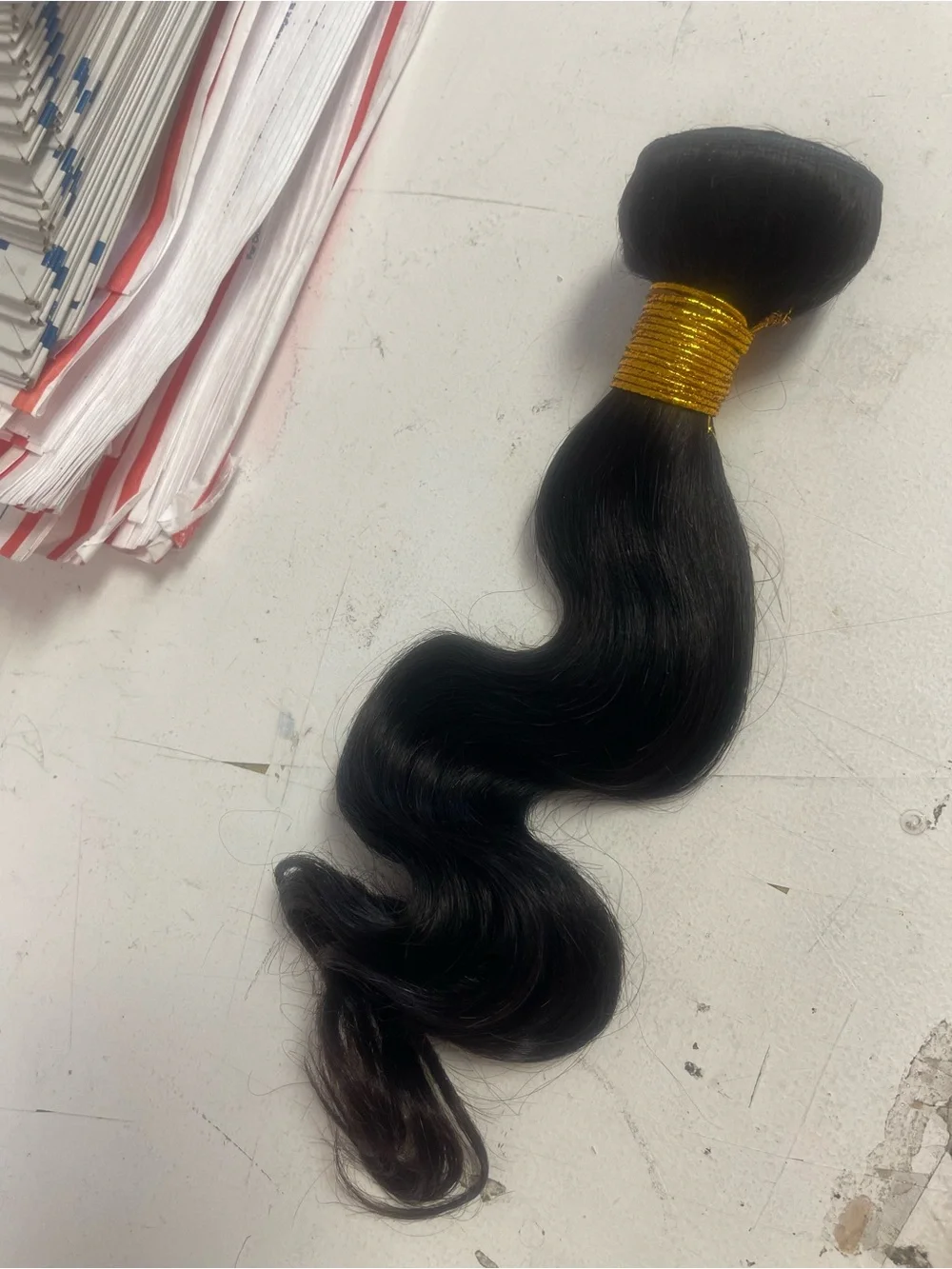 Loose weave hair extensions/ bundle